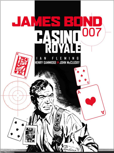 James Bond: Casino Royale (James Bond) book cover by Ian Fleming, Anthony Hern, Henry Gammidge