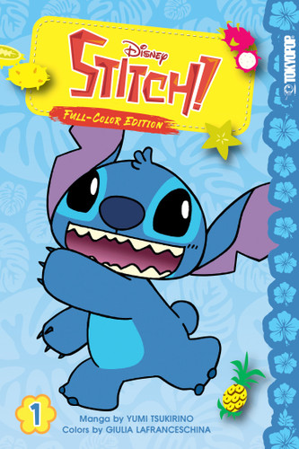 Disney Stitch!, Volume 1 (Full-Color Edition) book cover by Yumi Tsukurino, Miho Asada