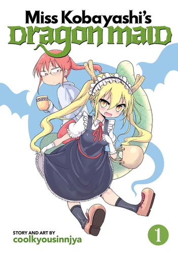 Miss Kobayashi's Dragon Maid Vol. 1 (Miss Kobayashi's Dragon Maid) book cover by Coolkyousinnjya