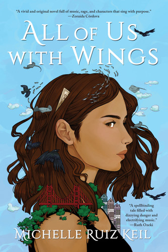 All of Us with Wings book cover by Michelle Ruiz Keil