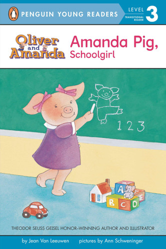 Amanda Pig, Schoolgirl (Oliver and Amanda) book cover by Jean Van Leeuwen