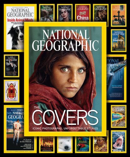National Geographic The Covers: Iconic Photographs, Unforgettable Stories book cover by Mark Collins Jenkins