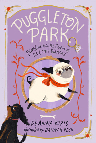 Penelope and the Curse of the Canis Diamond #2 (Puggleton Park) book cover by Deanna Kizis