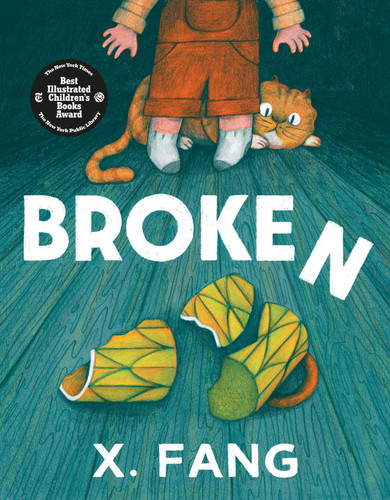 Broken book cover by X. Fang