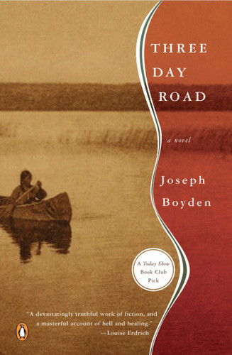 Three Day Road book cover by Joseph Boyden