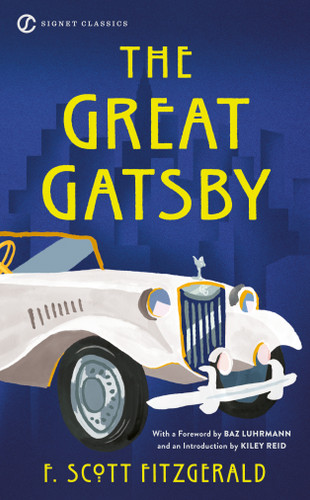 The Great Gatsby book cover by F. Scott Fitzgerald