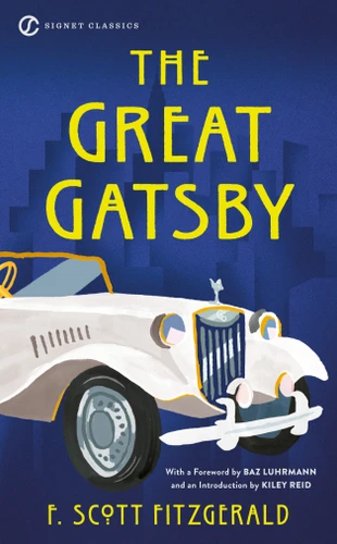 The Great Gatsby book cover by F. Scott Fitzgerald