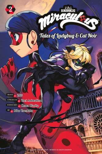 Miraculous: Tales of Ladybug & Cat Noir (Manga) 2 (Miraculous: Tales of Ladybug & Cat Noir) book cover by Koma Warita