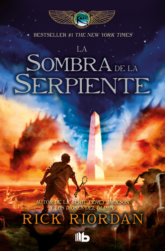 La sombra de la serpiente / The Serpent's Shadow (Las cronicas de los Kane) book cover by Rick Riordan