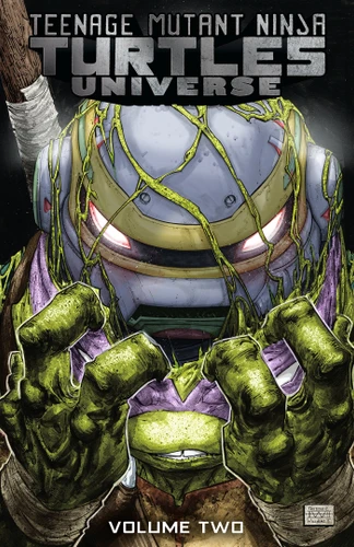 Teenage Mutant Ninja Turtles Universe, Vol. 2: The New Strangeness (TMNT Universe) book cover by John Lees, Ryan Ferrier, Sophie Campbell