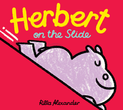 Herbert on the Slide (Hippo Park Pals) book cover by Rilla Alexander