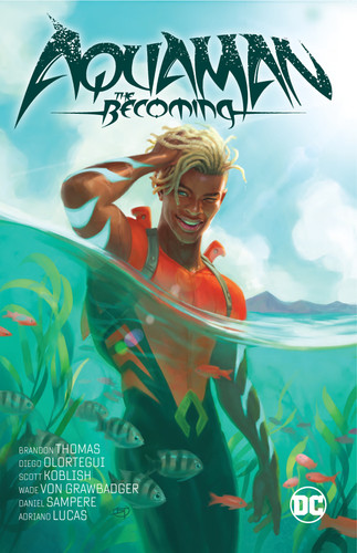 Aquaman: The Becoming book cover by Brandon Thomas