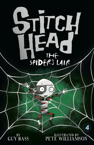 The Spider's Lair (Stitch Head) book cover by Guy Bass