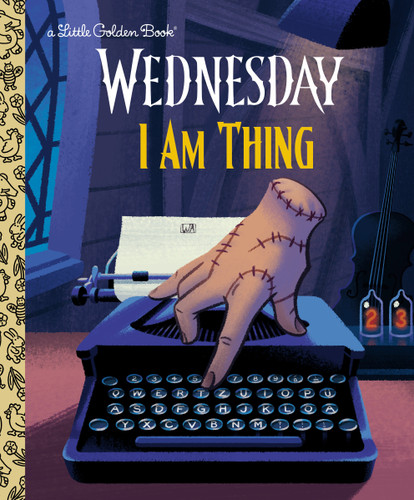 I Am Thing (Wednesday) (Little Golden Book) book cover by Golden Books