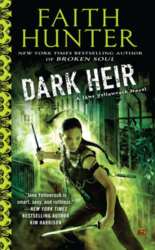 Dark Heir (Jane Yellowrock) book cover by Faith Hunter