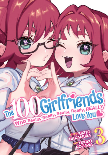 The 100 Girlfriends Who Really, Really, Really, Really, Really Love You Vol. 3 (The 100 Girlfriends Who Really, Really, Really, Really, Really Love You) book cover by Rikito Nakamura