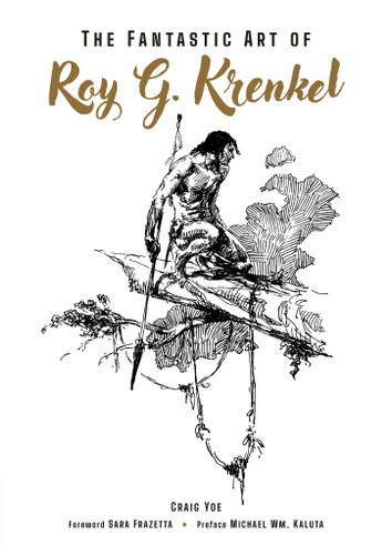 The Fantastic Art of Roy G. Krenkel book cover by Craig Yoe