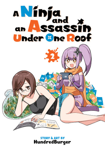 A Ninja and an Assassin Under One Roof Vol. 2 (A Ninja and an Assassin Under One Roof) book cover by HundredBurger