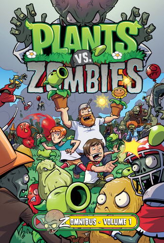 Plants vs. Zombies Zomnibus Volume 1 book cover by Paul Tobin