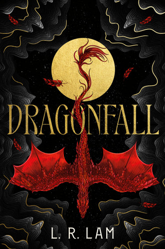 Dragonfall (Dragon Scales) book cover by L. R. Lam