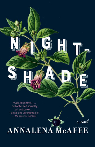 Nightshade: A novel book cover by Annalena McAfee