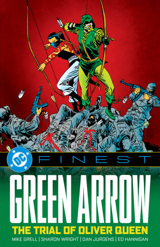 DC Finest: Green Arrow: The Trial of Oliver Queen (DC Finest) book cover by Roger Stern, Mike Grell