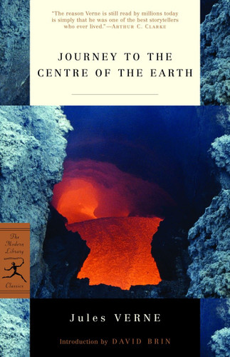 Journey to the Centre of the Earth (Modern Library Classics) book cover by Jules Verne