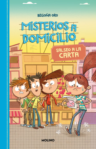 Salseo a la carta / Love on Demand (Misterios a Domicilio) book cover by Begoña Oro