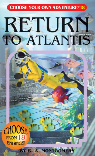 Return To Atlantis (Choose Your Own Adventure) book cover by R. A. Montgomery