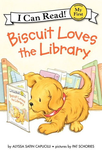 Biscuit Loves the Library (My First I Can Read) book cover by Alyssa Satin Capucilli