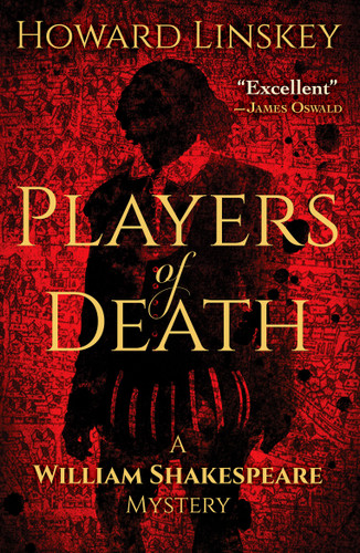 Players of Death (William Shakespeare Mysteries) book cover by Howard Linskey