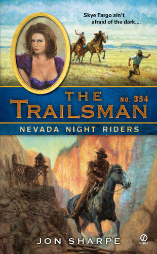 The Trailsman #354: Nevada Night Riders (Trailsman) book cover by Jon Sharpe