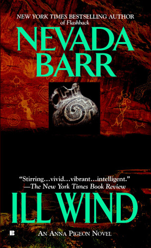 Ill Wind (An Anna Pigeon Novel) book cover by Nevada Barr