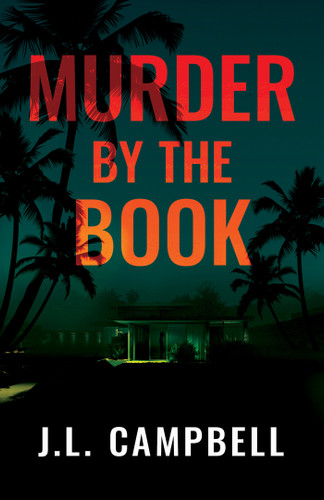 Murder by the Book book cover by J.L. Campbell