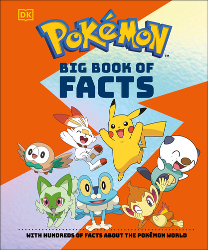 Pokémon Big Book of Facts book cover by Simon Beecroft