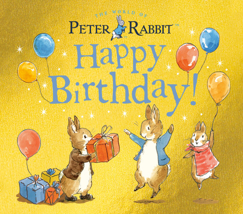 Happy Birthday!: A Peter Rabbit Tale (Peter Rabbit) book cover by Beatrix Potter