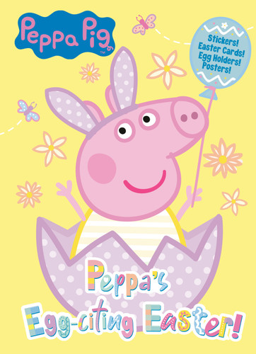 Peppa's Egg-citing Easter! (Peppa Pig) book cover by Courtney Carbone