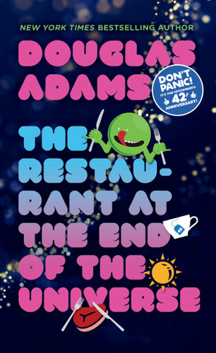 The Restaurant at the End of the Universe (Hitchhiker's Guide to the Galaxy) book cover by Douglas Adams