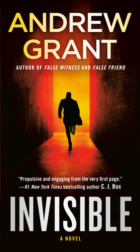 Invisible: A Novel (Paul McGrath) book cover by Andrew Grant