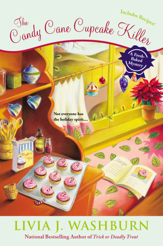 The Candy Cane Cupcake Killer (Fresh-Baked Mystery) book cover by Livia J. Washburn