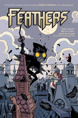 Feathers (Feathers) book cover by Jorge Corona