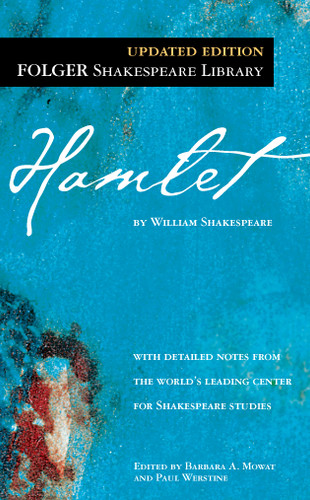 Hamlet (Folger Shakespeare Library) book cover by William Shakespeare