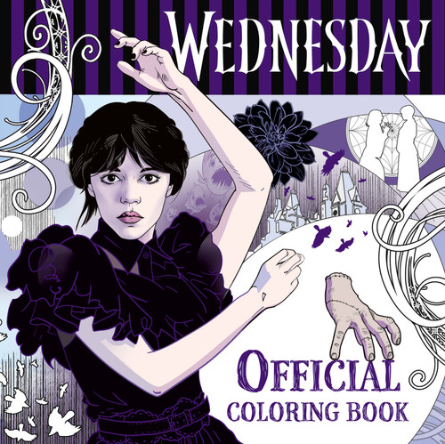 Wednesday: Official Coloring Book book cover by Random House