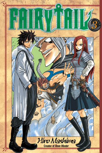 FAIRY TAIL 3 (Fairy Tail) book cover by Hiro Mashima