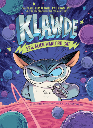 Klawde: Evil Alien Warlord Cat #1 (Klawde: Evil Alien Warlord Cat) book cover by Johnny Marciano, Emily Chenoweth
