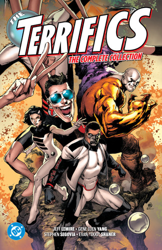 The Terrifics: The Complete Collection book cover by Jeff Lemire