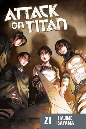 Attack on Titan 21 (Attack on Titan) book cover by Hajime Isayama