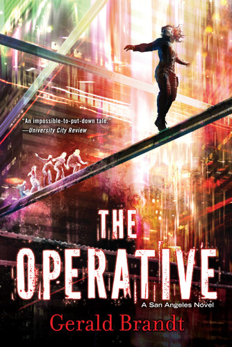 The Operative (San Angeles) book cover by Gerald Brandt