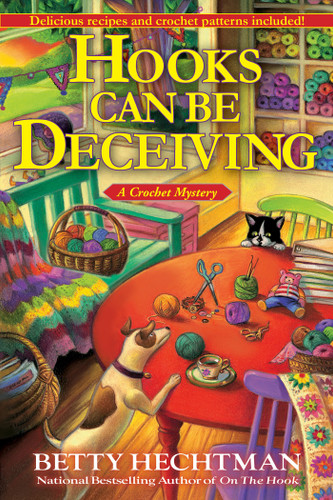 Hooks Can Be Deceiving: A Crochet Mystery (A Crochet Mystery) book cover by Betty Hechtman