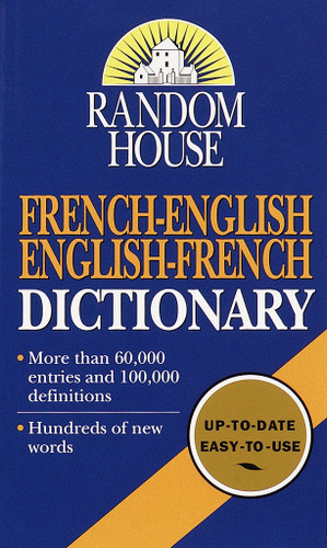 Random House French-English English-French Dictionary book cover by Random House